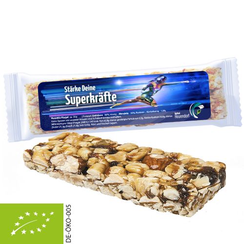 Organic nut mix bar midi, 25g, express flowpack with label