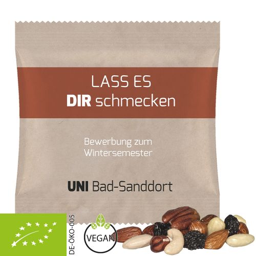 Organic trail mix, ca. 30g, maxi bag