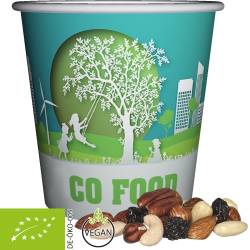 Organic trail mix, ca. 40g, mini snack cup