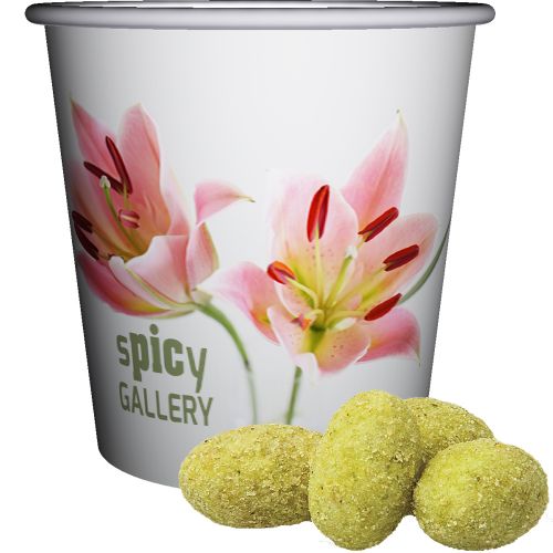 Wasabi peanuts, ca. 30g, mini snack cup