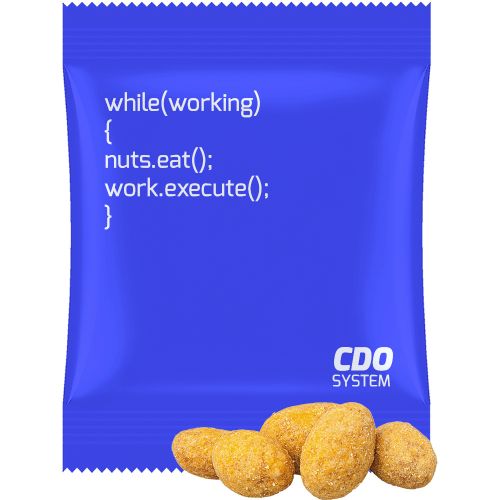 BBQ peanuts, ca. 10g, midi bag