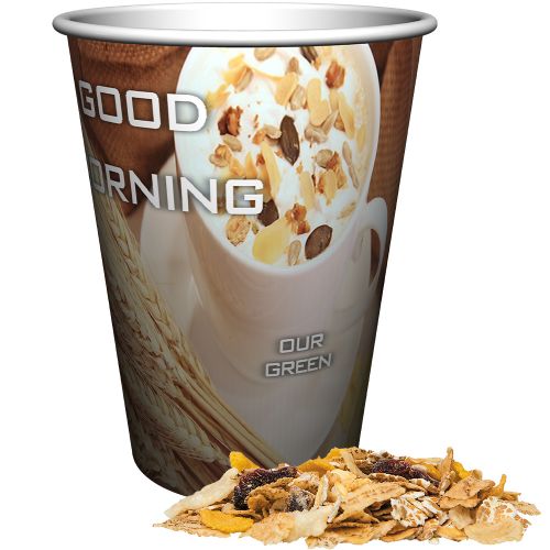 Muesli apple cranberry, ca. 50g, maxi snack cup