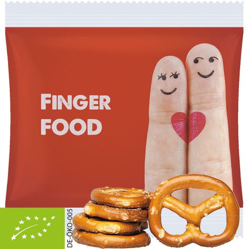 Organic mini pretzels original, ca. 7g, maxi bag