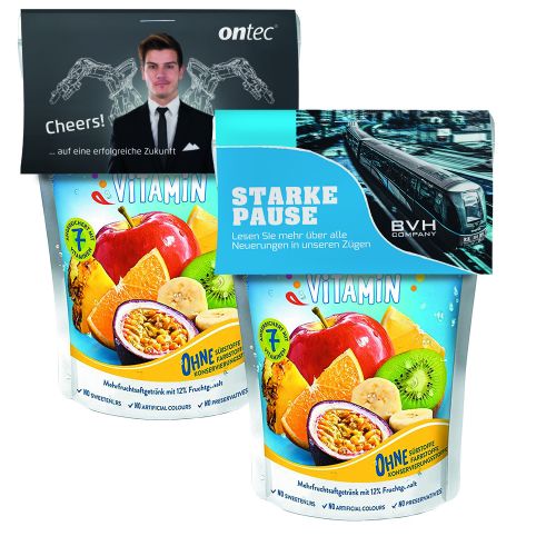 Capri-Sun multi vitamine, 200 ml, express drink pack with promotional flyer