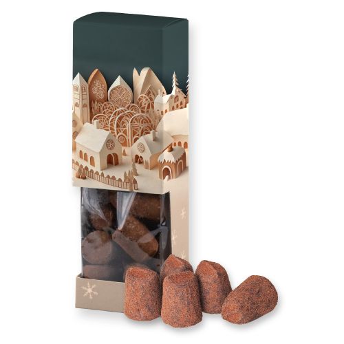 cocoa truffle, ca. 120g, folding box