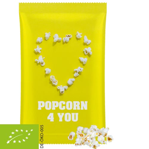 organic popcorn sweet, ca. 35g, maxi bag