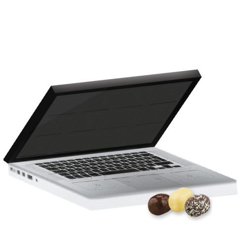 chocolate coconut cubes mix, ca. 80g, advent calendar mini foldable