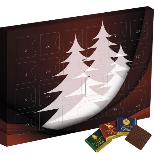 chocolate naps, ca. 120g, advent calendar midi