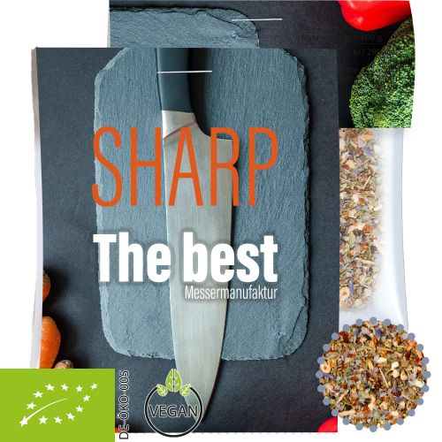 Organic all-rounder spice, ca. 10g, express midi bag with promotional flyer