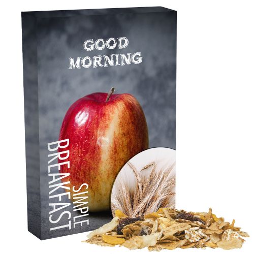 Muesli apple cranberry, ca. 60g, folding box