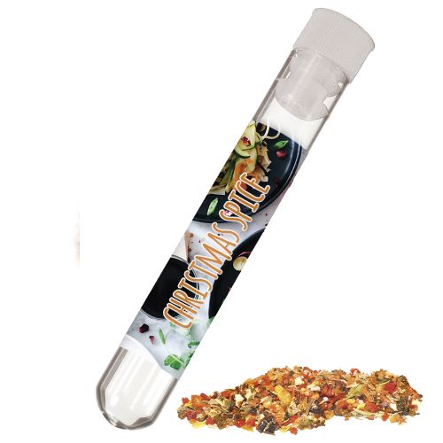 Christmas spice mix poultry, ca. 6g, test tube with label