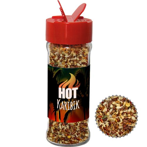 HOT caribbean mix, ca. 35g, spice shaker with label