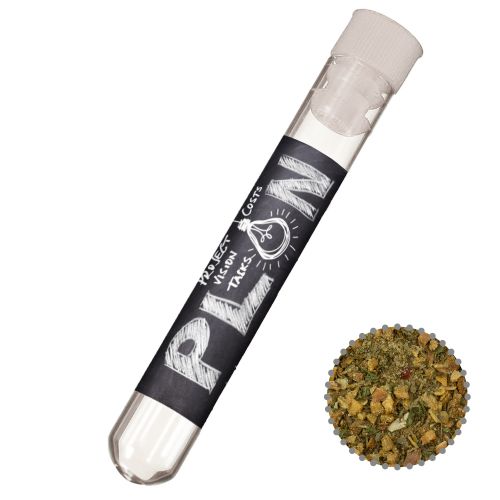 Scrambled egg spice, ca. 5g, test tube with label